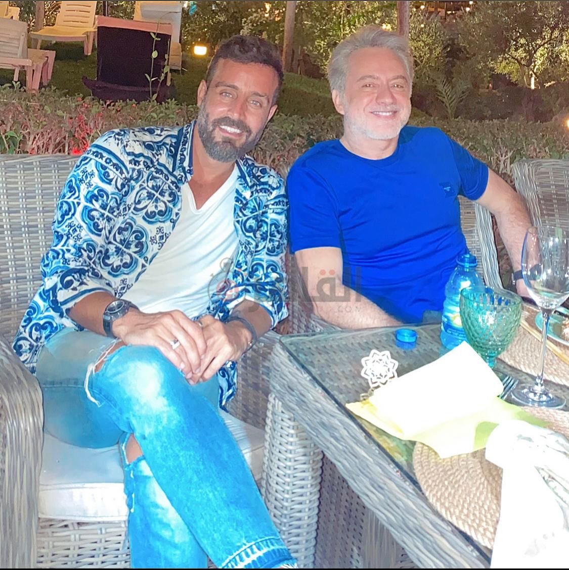 أول ظهور لسعد رمضان بعد تعافيه من كورونا