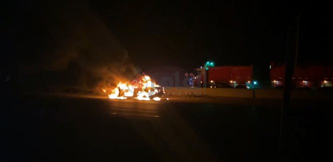 اشتعال السيارة