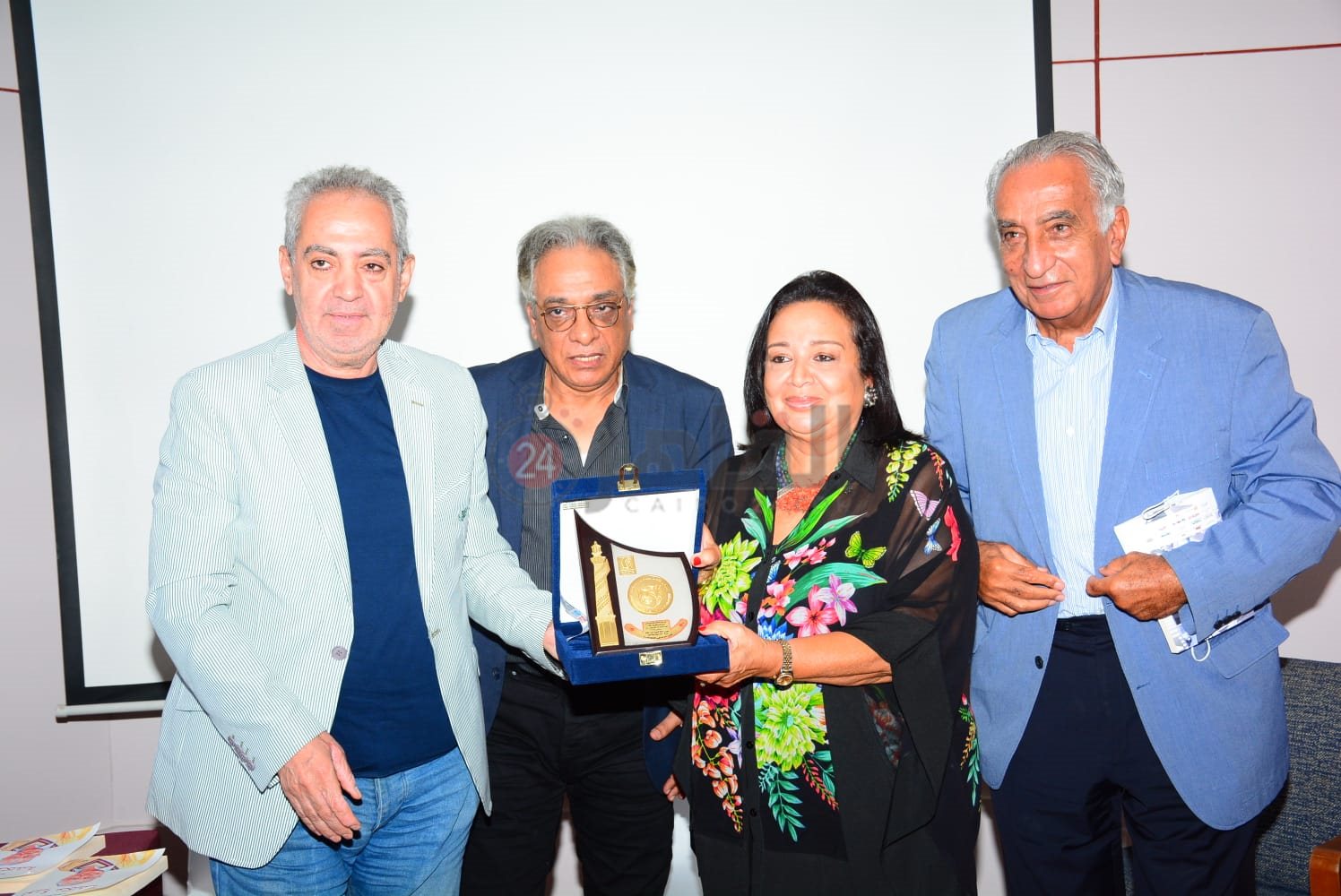 الاحتفال بمئوية ثروت عكاشة في مهرجان الإسكندرية السينمائي8