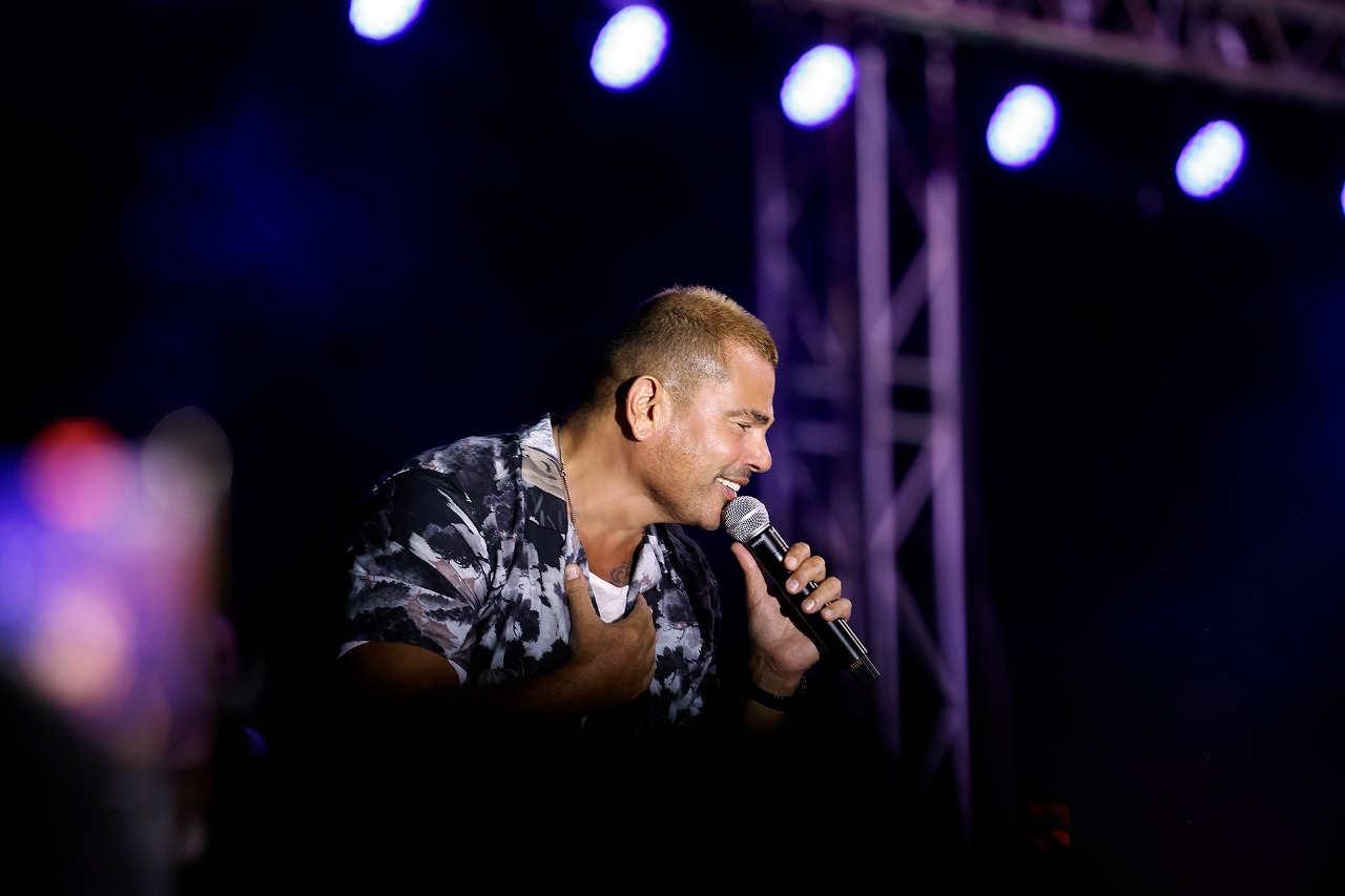 حفل عمرو دياب بالجونة2