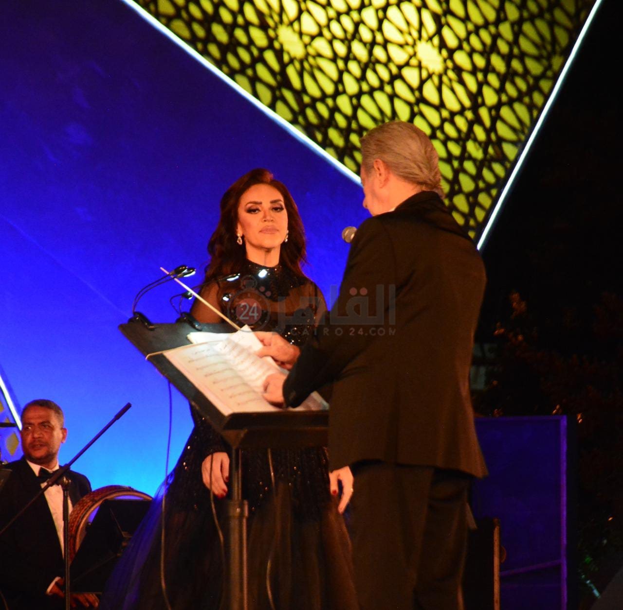 مي فاروق في مهرجان الموسيقى العربية (12)