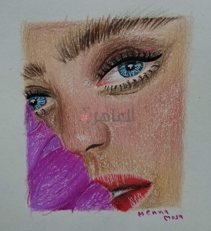 وجه فتاة