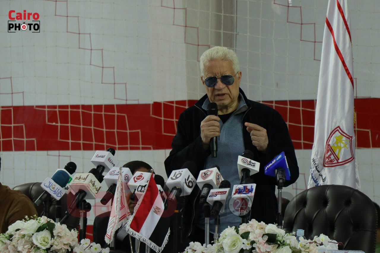 مشاهد من أول مؤتمر صحفي لمجلس إدارة الزمالك الجديد برئاسة مرتضى منصور