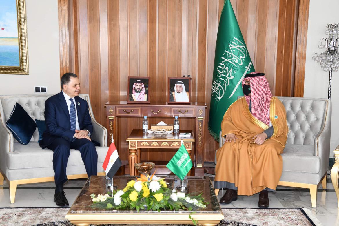 وزير الداخلية مع نظيرة السعودي 