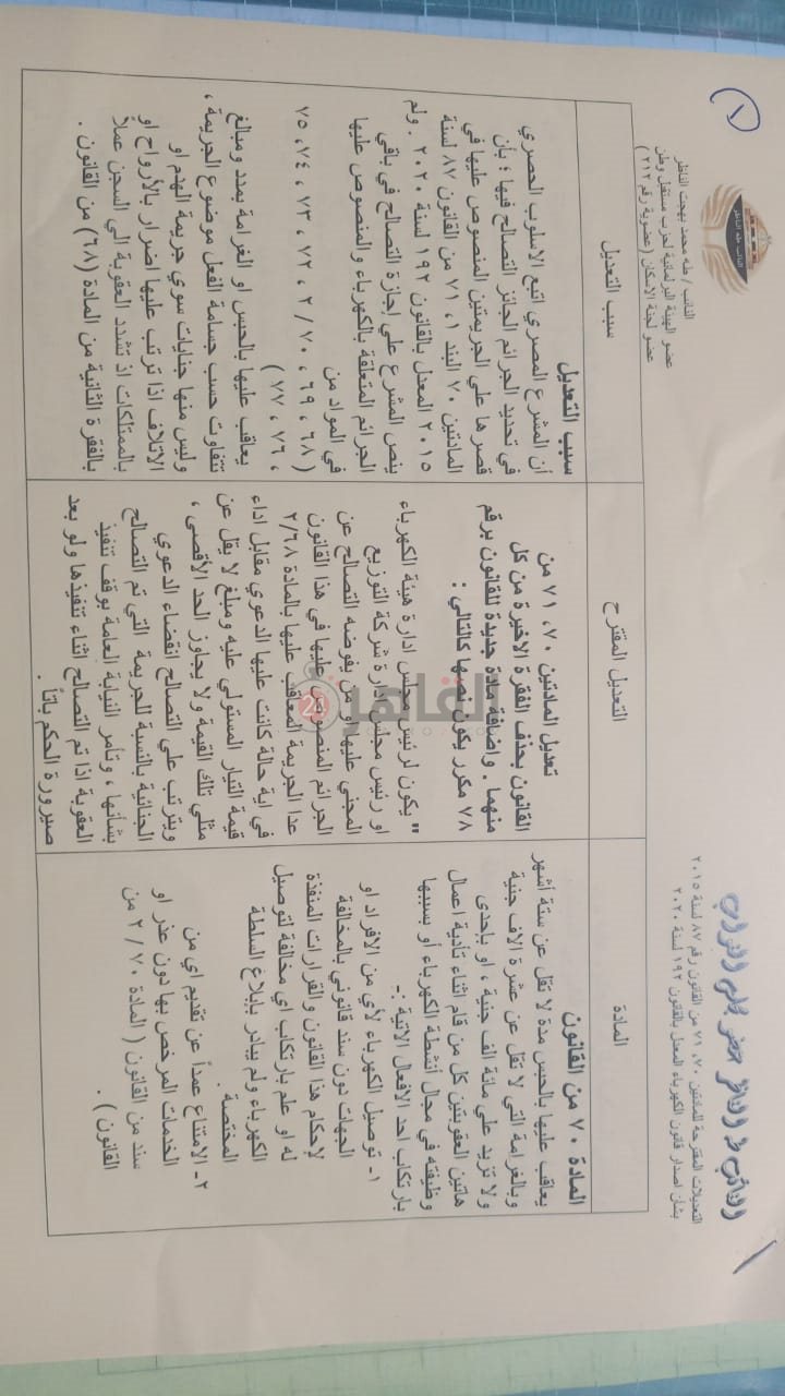 تعديل 70