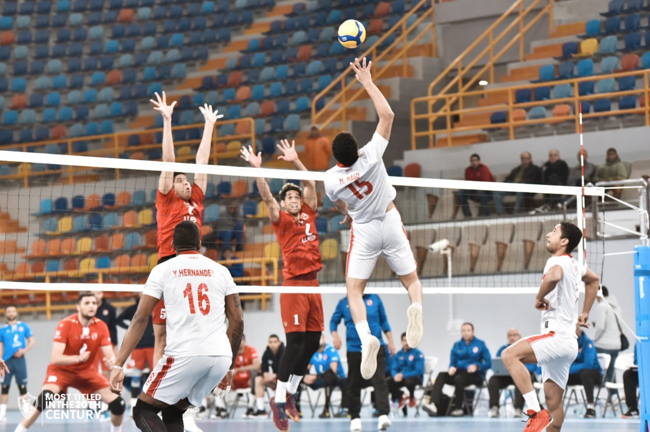 الزمالك والأهلي الكرة الطائرة (8)