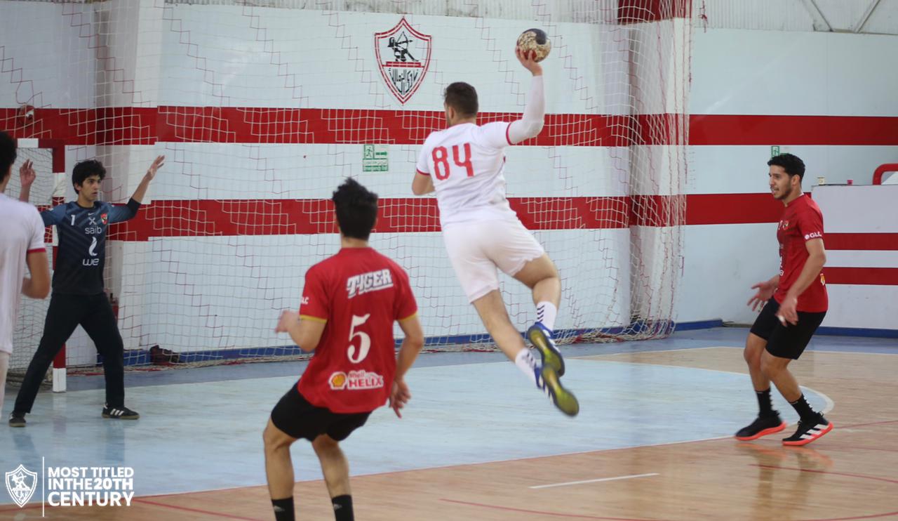 الزمالك والاهلي كرة يد مرتبط (1)