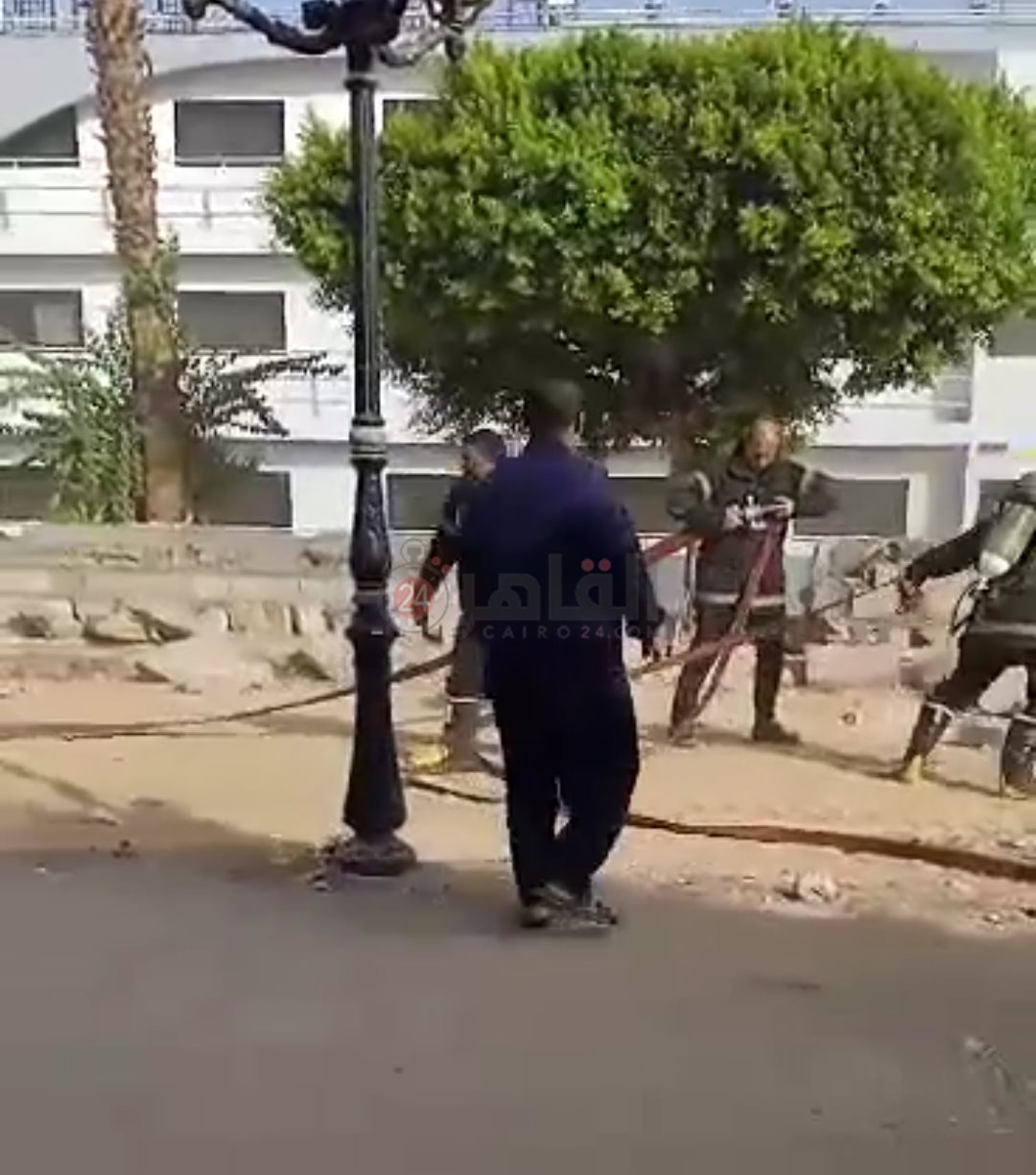 حريق مركب الأقصر 