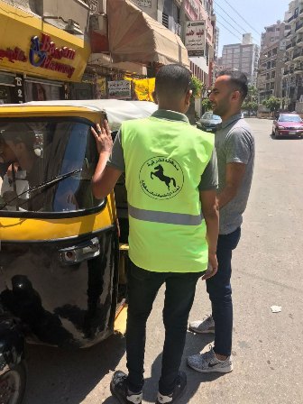 حملات لضبط مركبات التوك توك المخالفة بالشرقية
