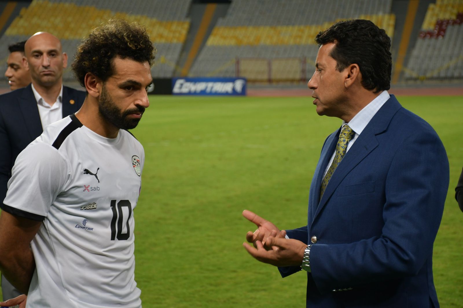 وزير الشباب والرياضة يزور منتخب مصر (11)