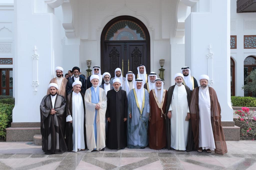 اجتماع شيخ الأزهر يمع المجلس الأعلى للشؤون الإسلامي البحريني