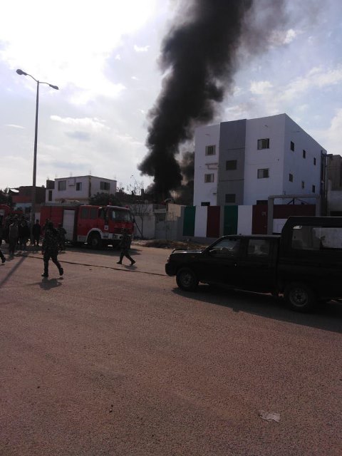 الحريق