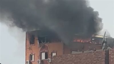 الحماية المدنية تسيطر على حريق بكنيسة العذراء والأنبا إبرام في الزاوية الحمراء | بث مباشر