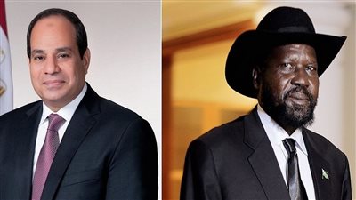 السيسي ورئيس جنوب السودان يطالبان بتغليب الحوار السلمي والوقف الفوري لإطلاق النار بالسودان | بث مباشر