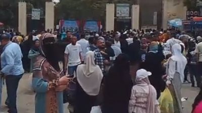 زحام شديد على حديقة الحيوان بالجيزة في ثالث أيام عيد الفطر | بث مباشر 