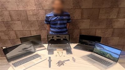 حبس المتهم بسرقة مشغولات ذهبية من شقة بالزيتون