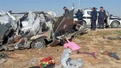ضحايا لقمة العيش.. مصرع 4 شباب من أسيوط إثر حادث سيارة في ليبيا | بث مباشر
