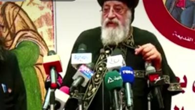 البابا تواضروس الثاني: السيد المسيح هو أول لاجئ وسائح يأتي إلى مصر طلبا للأمان