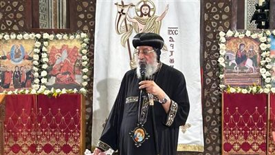 البابا تواضروس الثاني يهنئ السيسي بالذكرى العاشرة لثورة 30 يونيو