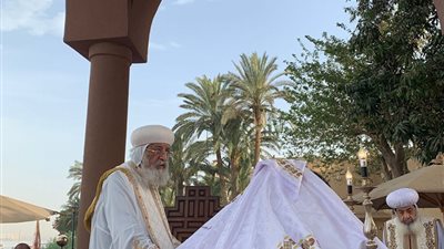 على ضفاف النيل.. البابا تواضروس يترأس قداس دخول العائلة المقدسة مصر بكنيسة العذراء بالمعادي