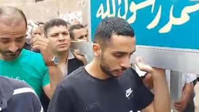 وسط غياب نجوم الرياضة.. تشييع جنازة جدة كريم فؤاد لاعب الأهلي بالغربية | بث مباشر
