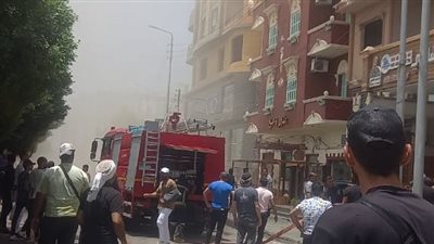 السيطرة على حريق في مخزن كرتون دون إصابات في الفيوم