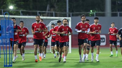 الأهلي يختتم تحضيراته لمواجهة حرس الحدود بالدوري الممتاز