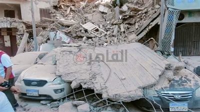 محافظ الإسكندرية يصل موقع عقار ميامي المنهار لمتابعة البحث عن الضحايا والعالقين