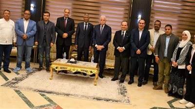 محافظ جنوب سيناء يستقبل وفد منظمة الأغذية والزراعة بالأمم المتحدة فاو