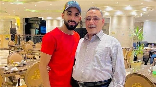 وفاة والد مروان عطية لاعب وسط فريق الأهلي صباح اليوم