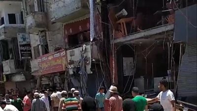 إصابة شخصين في انفجار أسطوانة غاز بمطعم بالمنوفية | بث مباشر