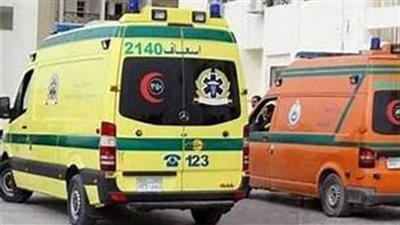 إصابة 8 أشخاص في حادث انقلاب ميكروباص على طريق أسيوط الغربي