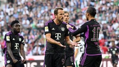 بايرن ميونخ يفوز بثنائية على مونشجلادباخ في الدوري الألماني