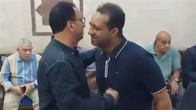 أحمد مرتضى منصور يقدم واجب العزاء لأسرة سعيد الجدي نجم نادي الزمالك السابق | بث مباشر 