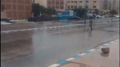 بالتزامن مع العاصفة دانيال.. غيوم وأمطار متوسطة تضرب محافظة مطروح| بث مباشر