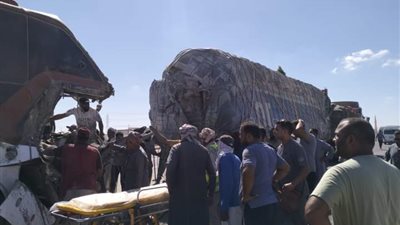 ناجون من إعصار درنة.. تفاصيل إصابة 35 ليبيا في حادث تصادم بطريق الإسكندرية مطروح| أسماء