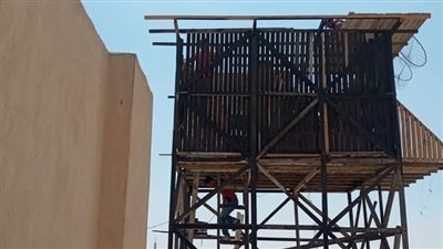 إصابة مسن بنزيف في المخ بعد سقوطه من عشة حمام بالدقهلية