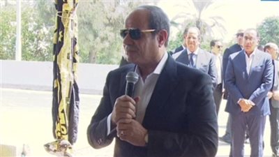 السيسي يقدم واجب العزاء لأهالي بني سويف في ذويهم المتوفين جراء إعصار ليبيا