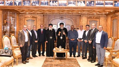 البابا تواضروس الثاني يلتقي لجنة الصحافة القبطية