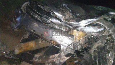 إصابة وكيل وزارة الأوقاف بكفر الشيخ و4 آخرين في حادث تصادم