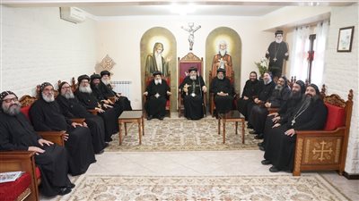 البابا تواضروس الثاني يلتقي مجمع رهبان دير الأنبا شنودة بميلانو | صور 