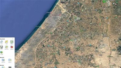 تمهيدًا للاجتياح البري.. تعطيل خرائط جوجل وآبل وويز في إسرائيل وغزة