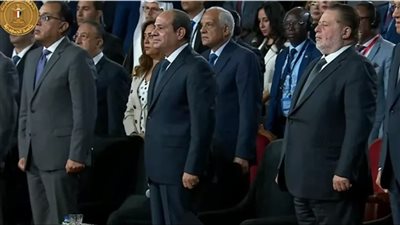 السيسي يوجه بالوقوف دقيقة حداد على أرواح الضحايا المدنيين بغزة قبل انطلاق الملتقى الدولي للصناعة