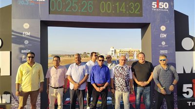 وزير الشباب والرياضة يشهد انطلاق فعاليات بطولة الرجل الحديدي بالغردقة| صور