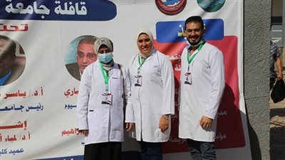 جامعة الفيوم تنظم قافلة طبية وتنموية شاملة بقرية مطول