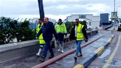 طوارئ الصرف الصحي بالإسكندرية ترفع درجة الاستعداد لمواجهة موجة الأمطار المتوقعة 
