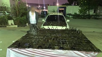 ضبط شخص بحوزته 47 كيلو حشيش في القاهرة