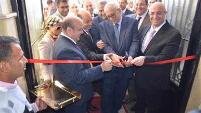 محافظ بني سويف ووزير العدل يفتتحان مجمع محاكم ببا