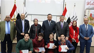 رئيس جامعة المنصورة الجديدة يشهد حفل ختام الأنشطة الطلابية│صور  
