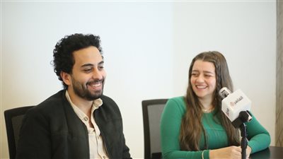 ليلة عدنان طفلة مسلسل الكبير وزوجها يتحدثان عن قصة حبهما: مش عيب إننا نتجوز واحنا صغيرين
